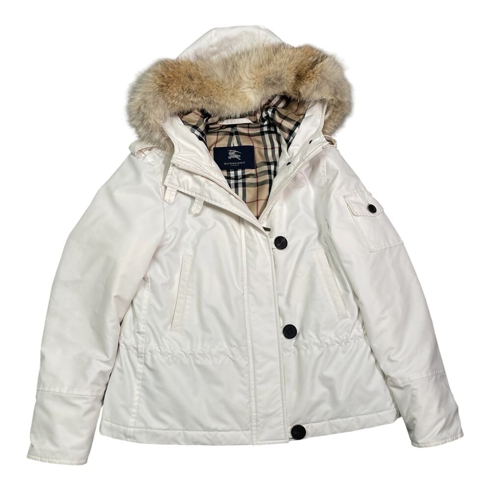 Vintage Designer y2K Burberry London Hooded Parka